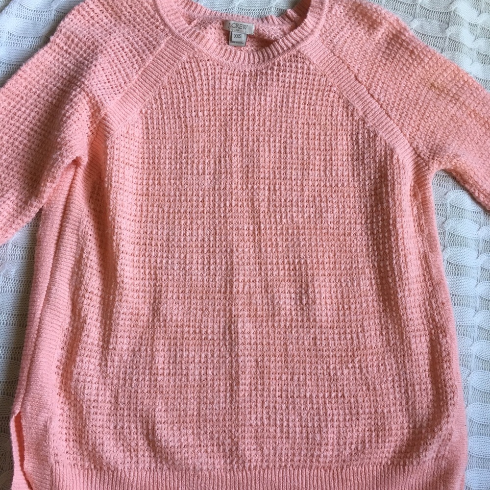 J. Crew waffle sweater